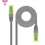 Nanocable Cable de red latiguillo CAT.6 UTP AWG26 CCA, 25 cm, Gris